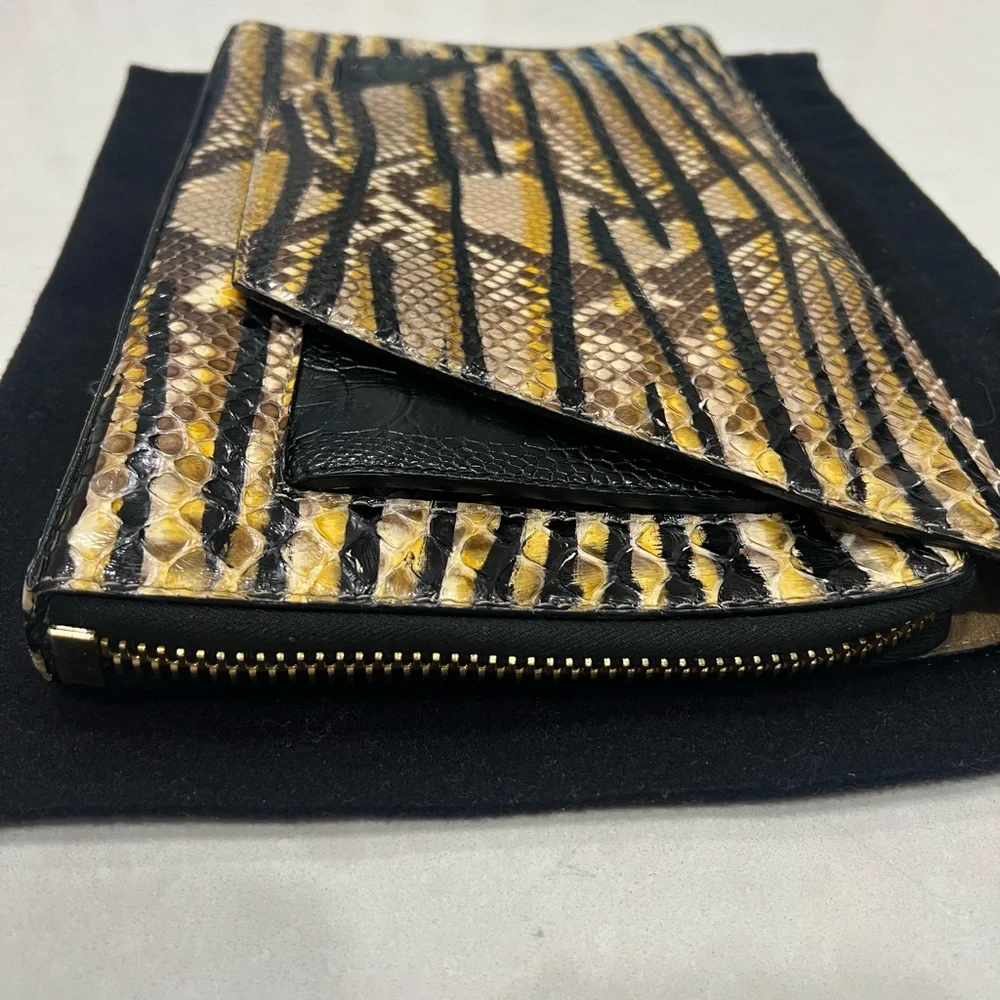 VBH Python Handpainted Clutch - Picture 3 of 13